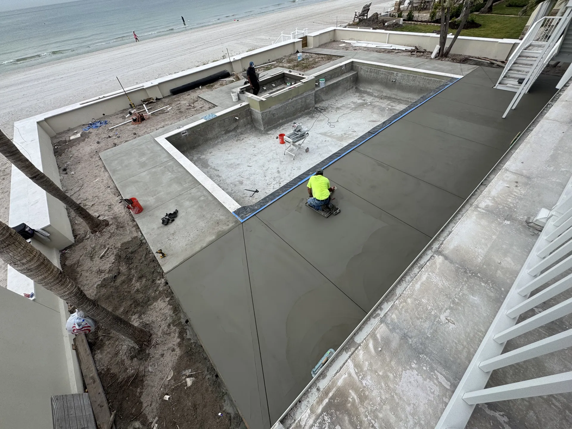 Pool Deck Construction